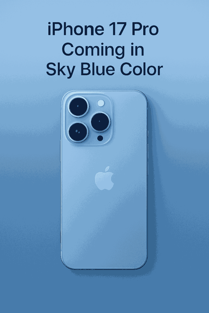 Iphone 17 Sky Blue color-2