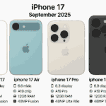 Iphone 17 all models info