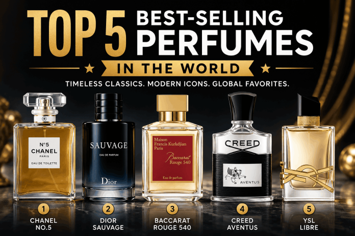 Top 5 selling fragrance of 2026
